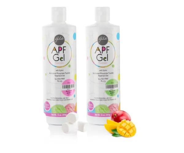 Фтористий гель. APF Gel 1.23%, Зефір 454 г Keystone Industries