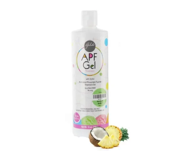 Фтористий гель. APF Gel 1.23%, Піна Колада 454 г Keystone Industries