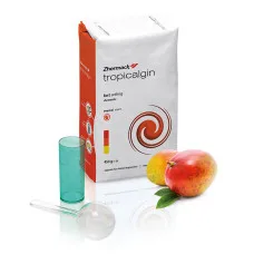 Tropicalgin (Тропікалгін), альгінатна відбиткова маса, яка змінює колір при застиганні. Zhermack