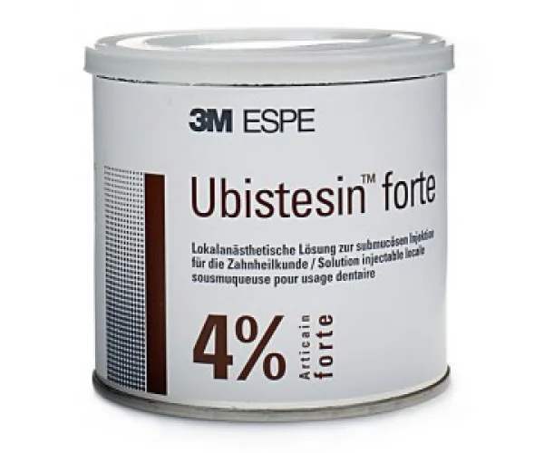Ubistesin forte(Убистезин/Убістезин форте) анестетик 1/100 000, 50 3m espe