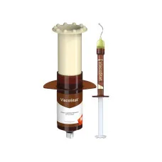 Viscostat(Віскостат),гель-гемостатик, на основі сульфату заліза.Ultradent - 1,2 мл
