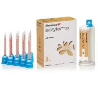 Acrytemp, 76g (50мл.) + 15 насадок, композитна пластмаса для виготовлення тимчасових коронок. Zhermack - A2