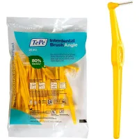 Йоржики TePe ANGLE "4" 0.7 mm, жовті, 25  штук