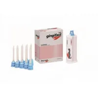 GINGIFAST ELASTIC 2x50 ml, А-силікон для відтворення десни на моделі для незнімних протезів.Zhermack