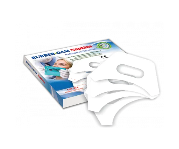 Rubber Dam Napkins, (Руббер Дам Напкінс), підкладки під кофердам 36 Cercamed (Польща)