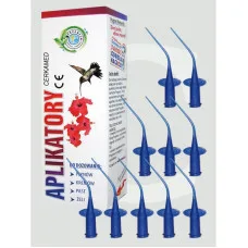 Ендодонтичні аплікатори  APPLICATORS 20 шт колір синій. Cerkamed.