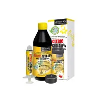 Citric Acid 40% (Цітрік ацід), лимонна кислота. Cerkamed - 200 мл.