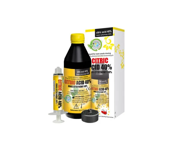 Citric Acid 40% (Цітрік ацід), лимонна кислота. Cerkamed - 200 мл Cercamed (Польща)
