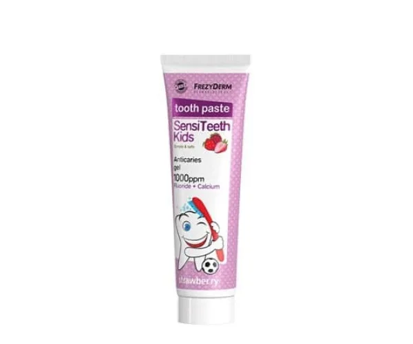 Дитяча зубна паста, Sensiteeth Toothpaste 1000ppm. 50ml. FrezyDerm Frezyderm Греція