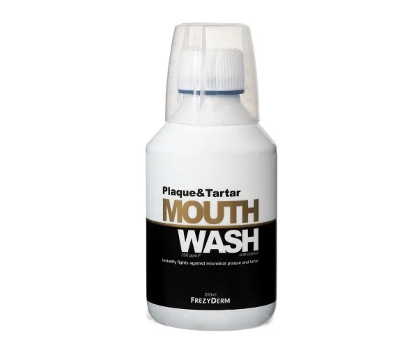 Ополіскувач ротової порожнини Plaque & Tartar Mouthwash 250ml Frezyderm Греція