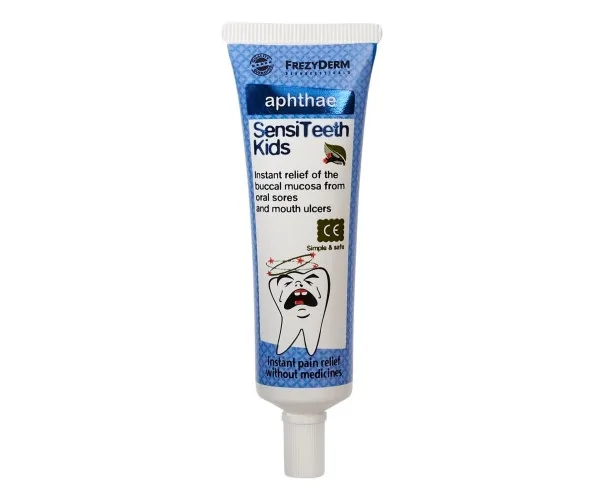 Гель для полегшення болю зубів, Sensiteeth Apthae Gel (Афта гель) 25 Frezyderm Греція