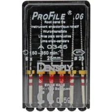 Profile Maillefer (Профайли Машинні),  25 мм., 06 конус. Dentsply-Maillefer - №15