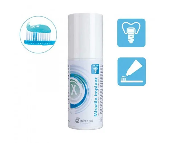 Зубна паста Miradent Miraclin Implant 100 мл.Miradent Miradent (Німеччина)