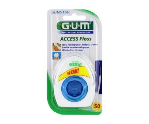 Зубна нитка GUM Access ортодонтична 50 шт. GUM