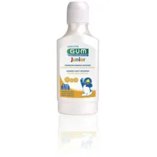 GUM® JUNIOR Ополіскувач для ротової порожнини 6+ | Для дітей від 6 років | Ніжний з екстрактом квіток ромашки | 300 мл. GUM