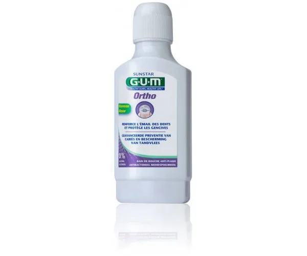 Ополіскувач для ротової порожнини GUM Ortho, 300 мл. GUM