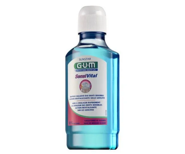 Ополіскувач для ротової порожнини GUM SensiVital, 300 мл. GUM