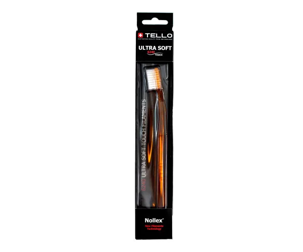 Зубна щітка Tello Ultra Soft (Телло Ультра Софт), 6240, Black — 19431 Tello Switzerland