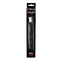 Зубна щітка Tello Ultra Soft (Телло Ультра Софт), 6240, Black, d 0,10mm. - Зелений