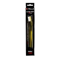 Зубна щітка Tello Ultra Soft (Телло Ультра Софт), 6240, Black, d 0,10mm. - Жовтий