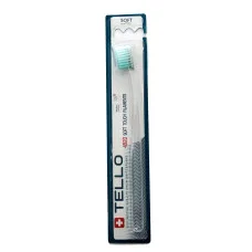 Зубна щітка Tello (Телло), 4920 Soft, d 0,12mm. - Блакитний