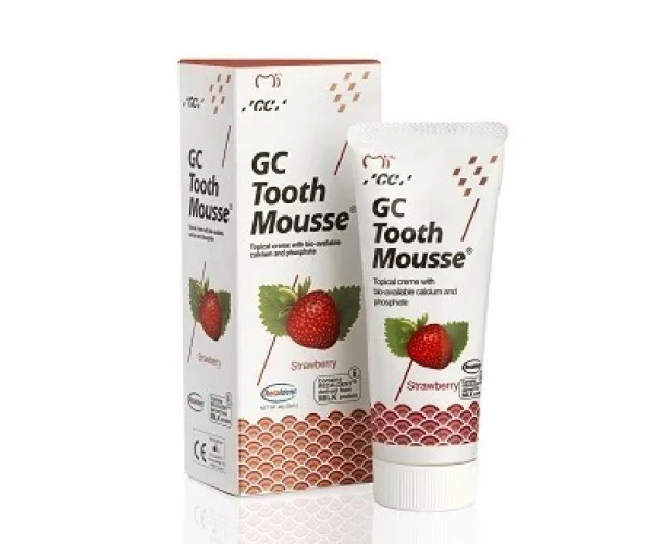 Tooth Mousse, (Тус-мус), ремінералізуючий гель, упаковка — Gc (Японія)