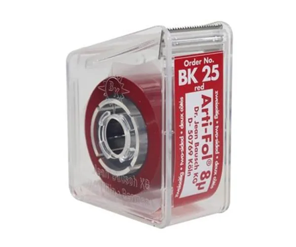 Артикуляційна фольга, Arti-Fol Roll, двостороння, 8 мкм. — Bausch