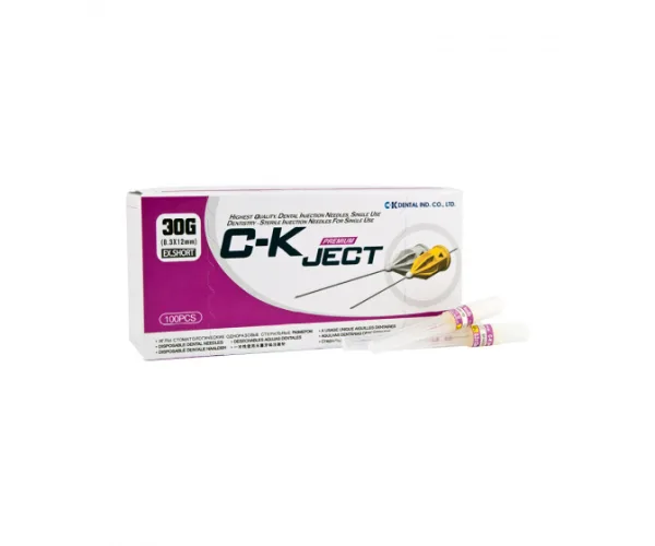 Голки стоматологічні CK Jet, для анастезії, 30G, упаковка 100 шт. C-K C-k dental