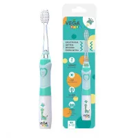 Електрична дитяча зубна щітка, Vega Kids VK-400P Light-up. Vega - Блакитна