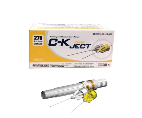 Голки стоматологічні CK Jet, для анастезії, 30G, упаковка 100 — 24603 C-k dental