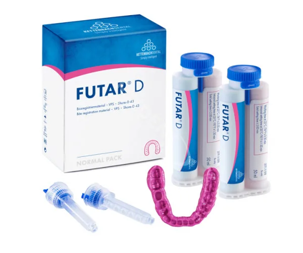 Futar, матеріал для реєстрації прикусу, 2х50ml. Kettenbach - Futar D Kettenbach (Німеччина)