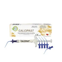 Calcipast (Кальципаст), паста на основі гідроксиду кальцію. Cerkamed - Шприц 2.1г.