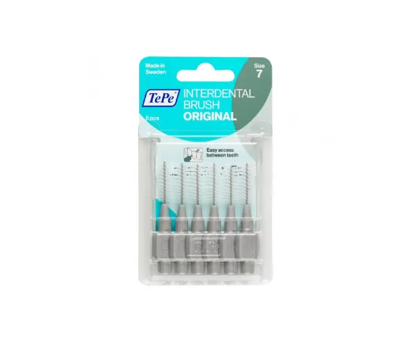 Міжзубні йоржики TePe Original 6 шт. Tepe - Сірі, 1,3 мм