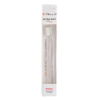 Зубна щітка Tello White (Телло Вайт), 6240 Ultra Soft, d 0,10mm - Біла