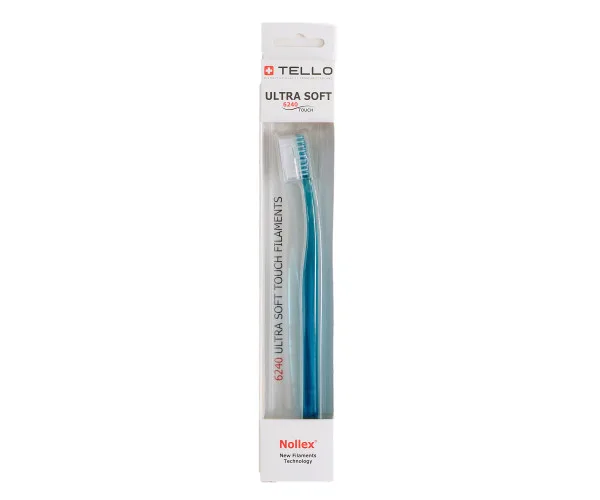 Зубна щітка Tello White (Телло Вайт), 6240 Ultra Soft, d — 33555 Tello Switzerland