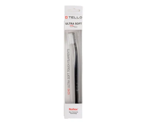 Зубна щітка Tello White (Телло Вайт), 6240 Ultra Soft, d — 33551 Tello Switzerland