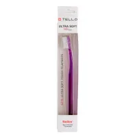 Зубна щітка Tello White (Телло Вайт), 6240 Ultra Soft, d 0,10mm - Фіолетова