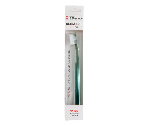 Зубна щітка Tello White (Телло Вайт), 6240 Ultra Soft, d — 33556 Tello Switzerland