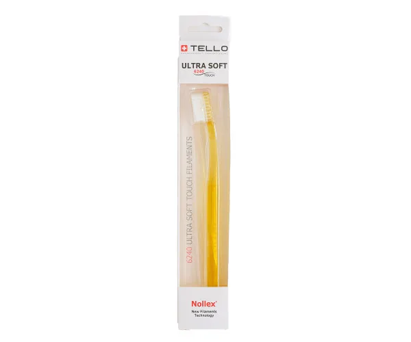 Зубна щітка Tello White (Телло Вайт), 6240 Ultra Soft, d — 33557 Tello Switzerland
