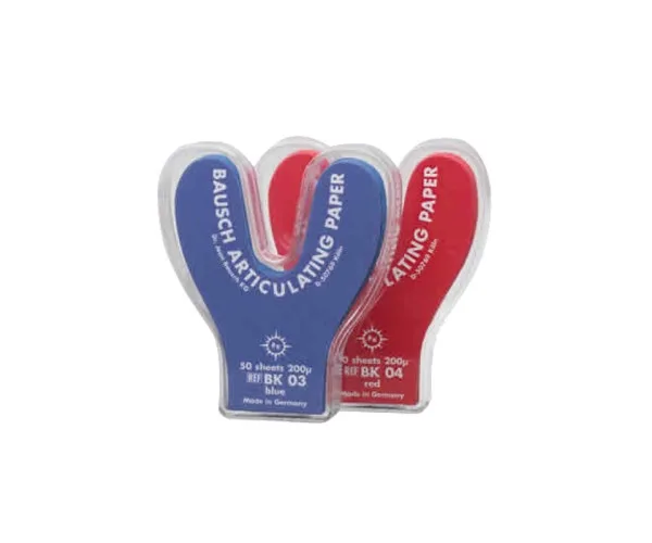 Артикуляційний папір BK 05 200 mk.Bausch Німеччина