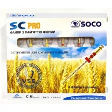 Soco SC Pro, файли, 25 мм., для ротаційних ендонаконечників, упаковка 6 шт. SOCO - 04/20