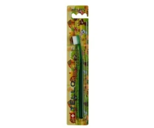 Зубна щітка Tello Kids (Телло Кідс), 10400 Mega Soft, d — 39153 Tello Switzerland