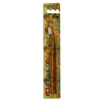 Зубна щітка Tello Kids (Телло Кідс), 10400 Mega Soft, d 0.10mm. Tello - Помаранчевий