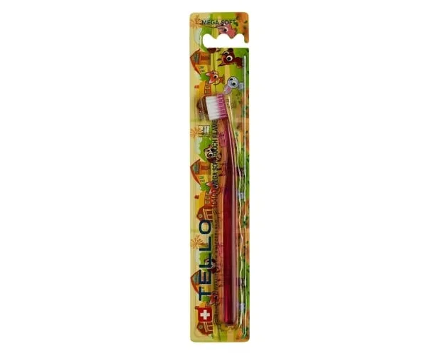 Зубна щітка Tello Kids (Телло Кідс), 10400 Mega Soft, d — 39152 Tello Switzerland