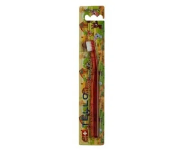 Зубна щітка Tello Kids (Телло Кідс), 10400 Mega Soft, d — 39151 Tello Switzerland