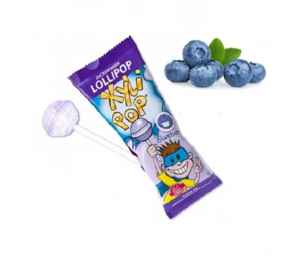 Корисні льодяники з ксилітолом, на паличці, Xylipop — 40175 Miradent (Німеччина)