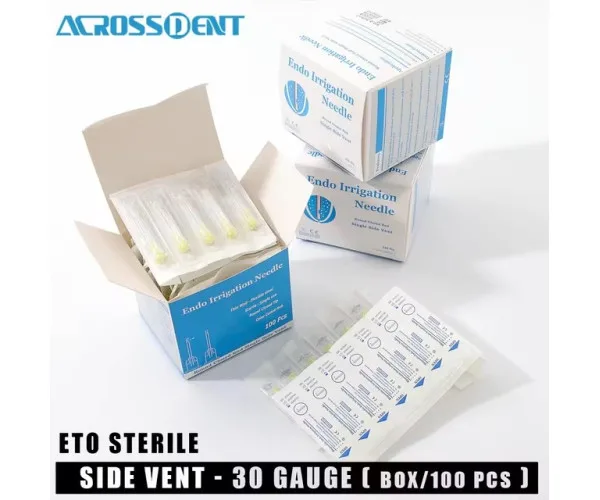 ENDO Irrigation Needle 27G 0,4х25 мм 1 шт. Голки стерильні для Кнр (Китай)
