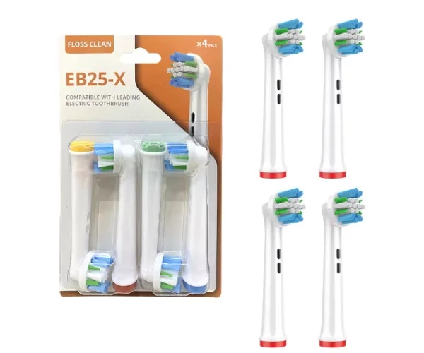 Насадки для електричних зубних щіток Oral B (Модель EB25-X) набір 4 Кнр (Китай)