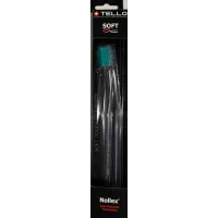 Зубна щітка Tello Black (Телло), 4920 Soft, d 0,12mm. - Бірюзовий