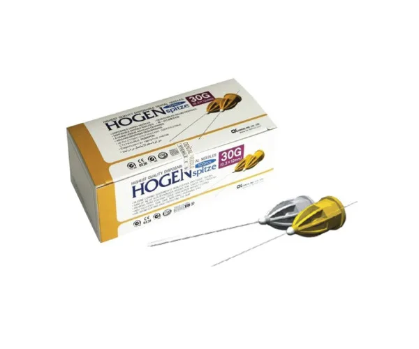 Голки стоматологічні ін’єкційні HOGEN 0.3*30 Корея